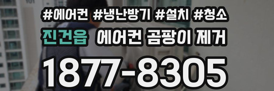 진건읍 에어컨 곰팡이 제거