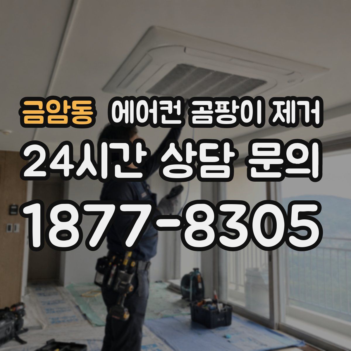 금암동 에어컨 곰팡이 제거