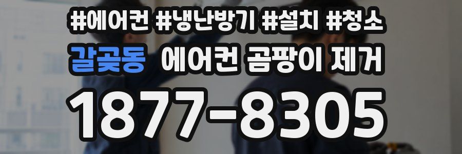 갈곶동 에어컨 곰팡이 제거