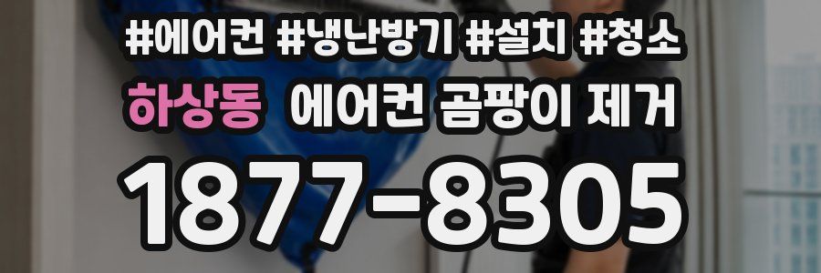 하상동 에어컨 곰팡이 제거