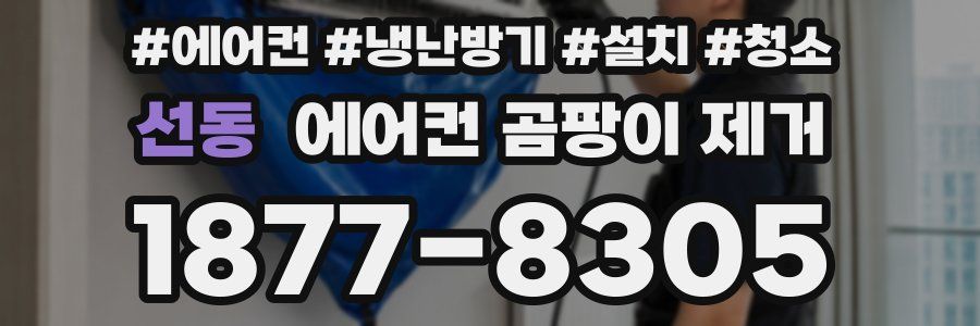 선동 에어컨 곰팡이 제거