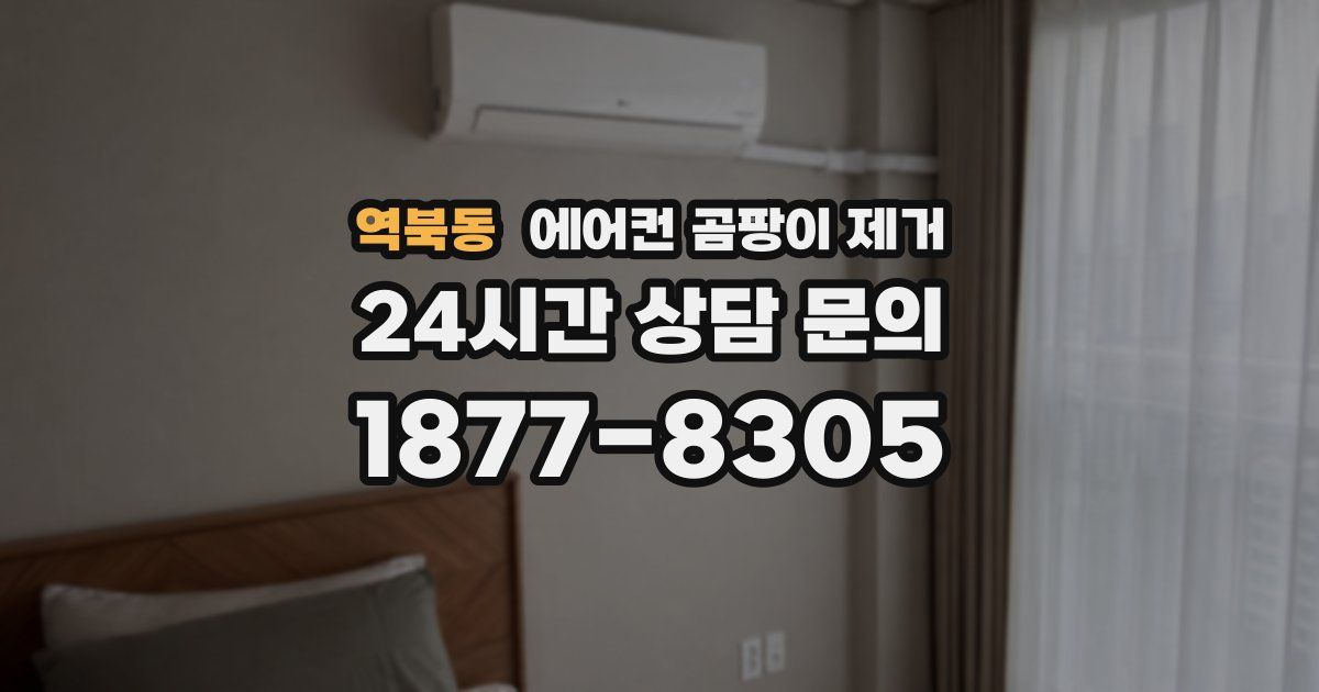 역북동 에어컨 곰팡이 제거