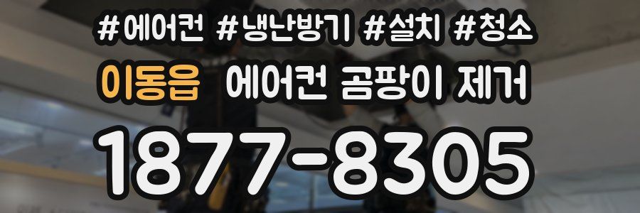 이동읍 에어컨 곰팡이 제거