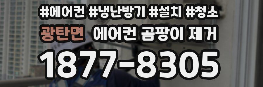 광탄면 에어컨 곰팡이 제거