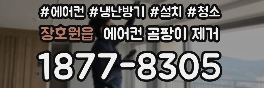 장호원읍 에어컨 곰팡이 제거