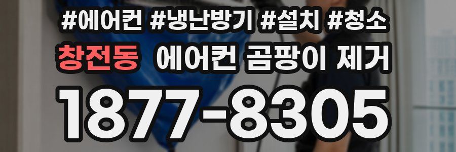 창전동 에어컨 곰팡이 제거
