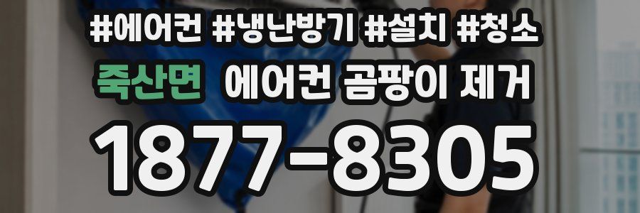 죽산면 에어컨 곰팡이 제거