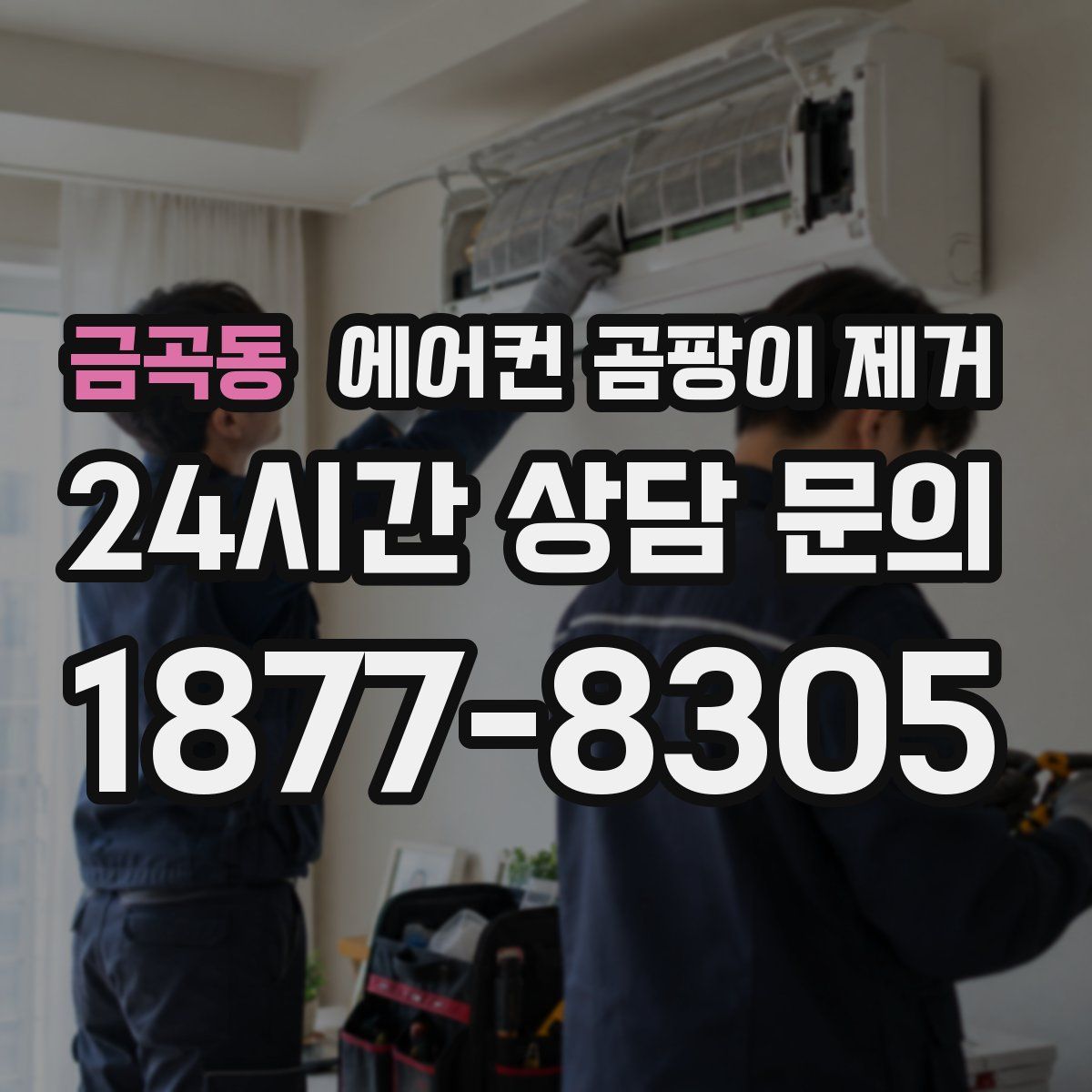 금곡동 에어컨 곰팡이 제거