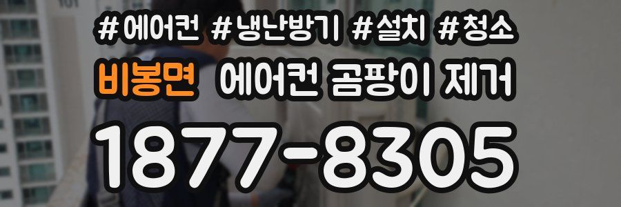 비봉면 에어컨 곰팡이 제거