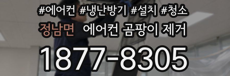 정남면 에어컨 곰팡이 제거