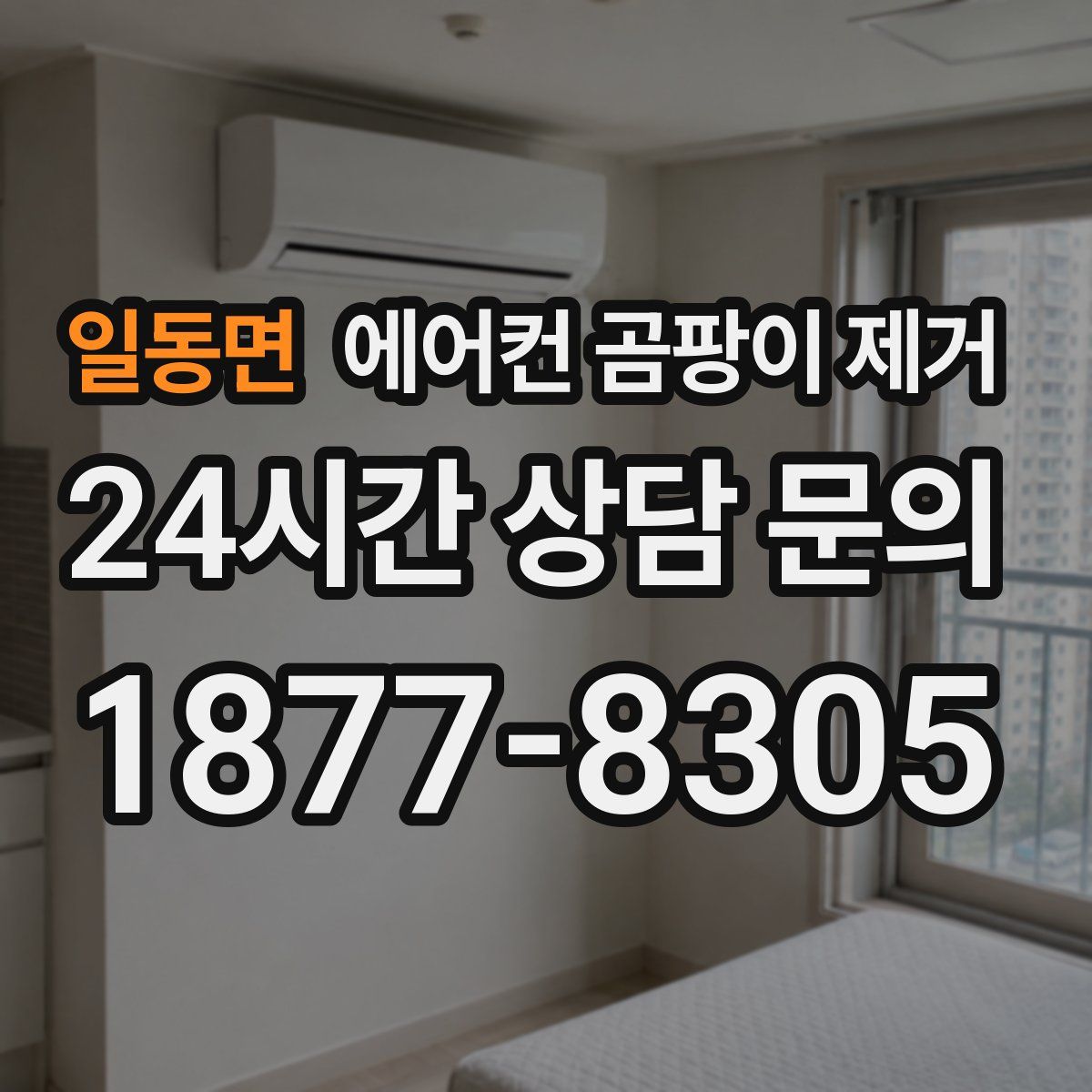 일동면 에어컨 곰팡이 제거