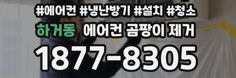 하거동 에어컨 곰팡이 제거