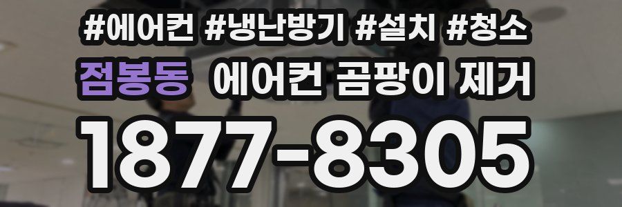 점봉동 에어컨 곰팡이 제거