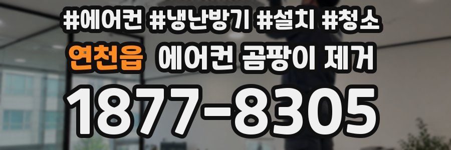 연천읍 에어컨 곰팡이 제거