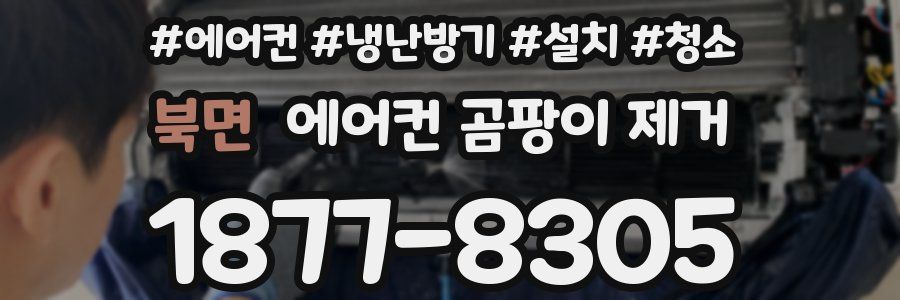 북면 에어컨 곰팡이 제거