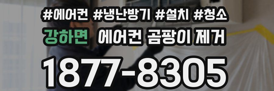 강하면 에어컨 곰팡이 제거