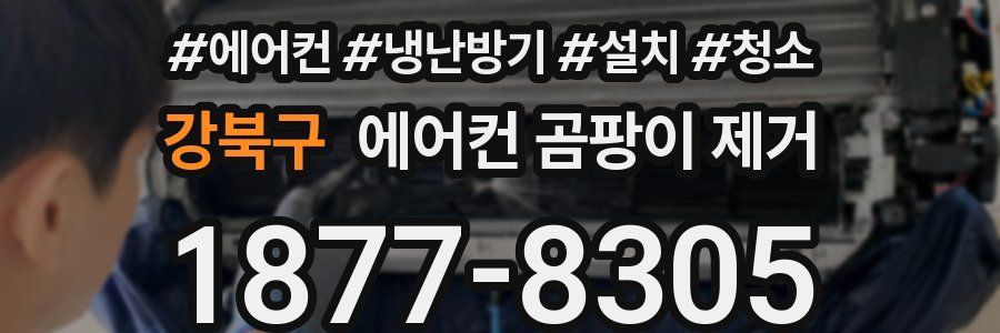강북구 에어컨 곰팡이 제거