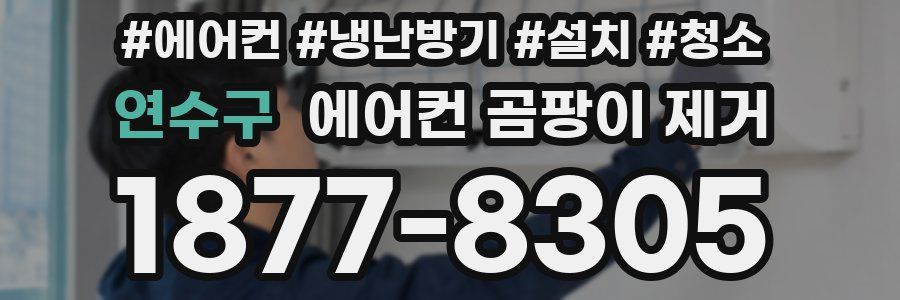 연수구 에어컨 곰팡이 제거