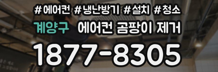 계양구 에어컨 곰팡이 제거