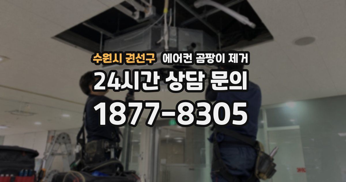 수원시 권선구 에어컨 곰팡이 제거