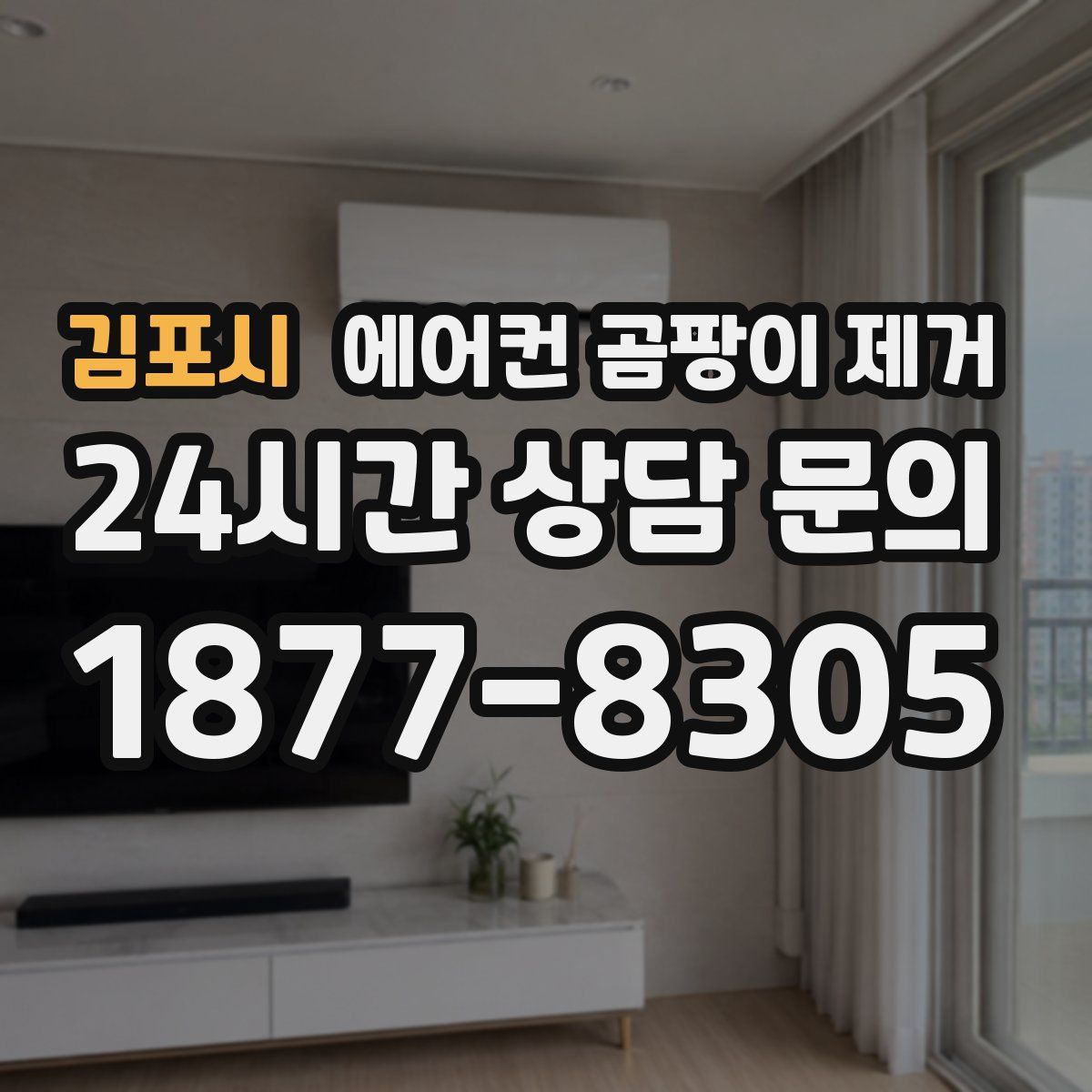 김포시 에어컨 곰팡이 제거