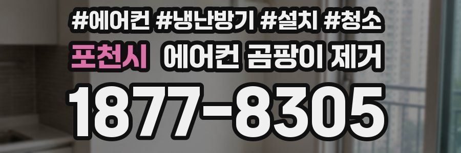 포천시 에어컨 곰팡이 제거