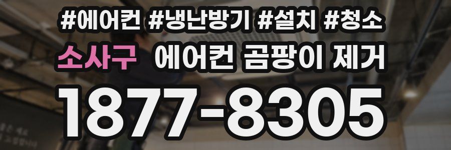 소사구 에어컨 곰팡이 제거