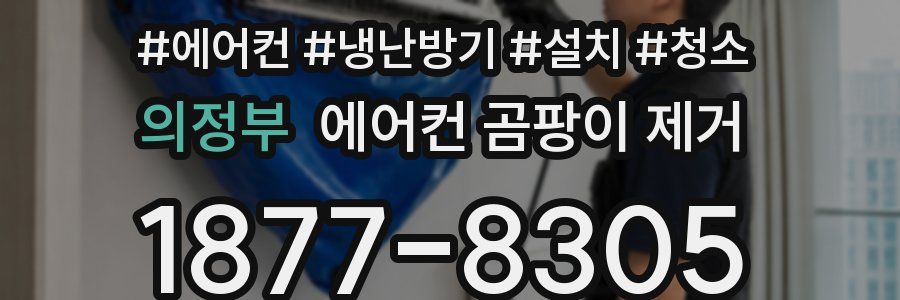 의정부 에어컨 곰팡이 제거