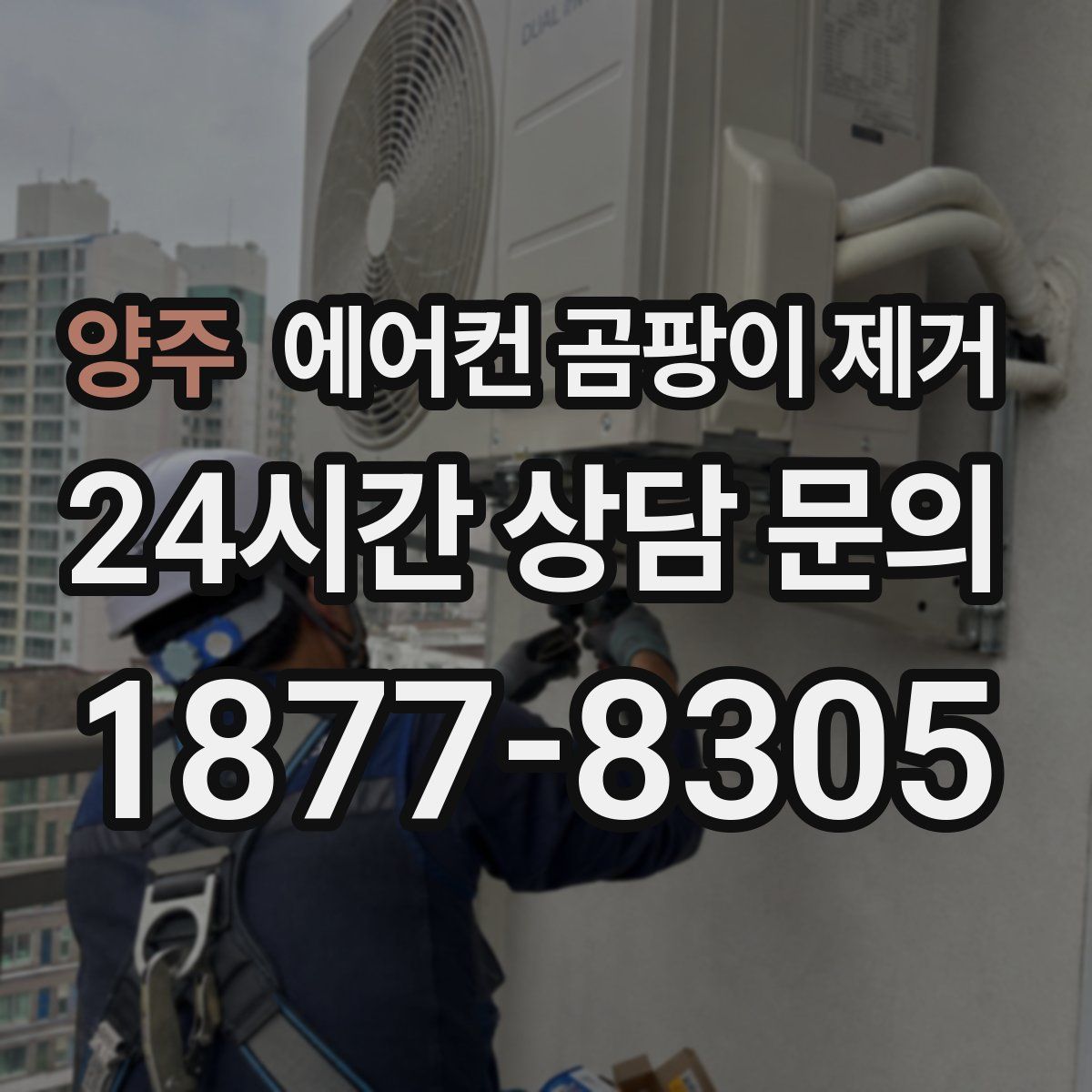 양주 에어컨 곰팡이 제거