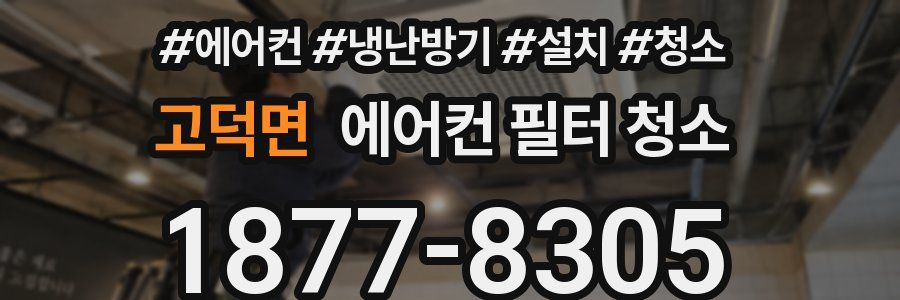 고덕면 에어컨 필터 청소
