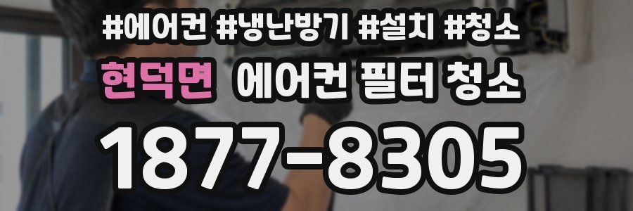 현덕면 에어컨 필터 청소