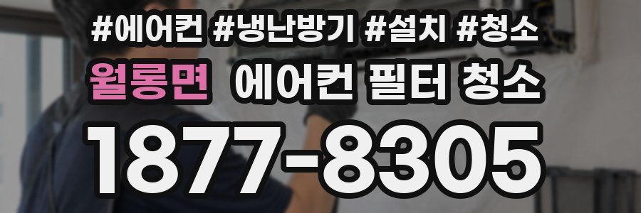 월롱면 에어컨 필터 청소