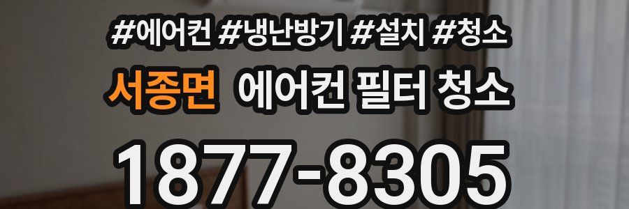 서종면 에어컨 필터 청소