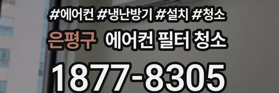 은평구 에어컨 필터 청소