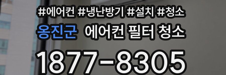 옹진군 에어컨 필터 청소