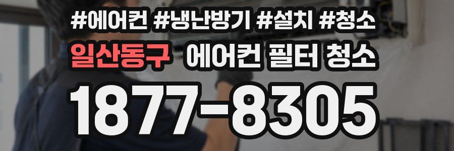 일산동구 에어컨 필터 청소