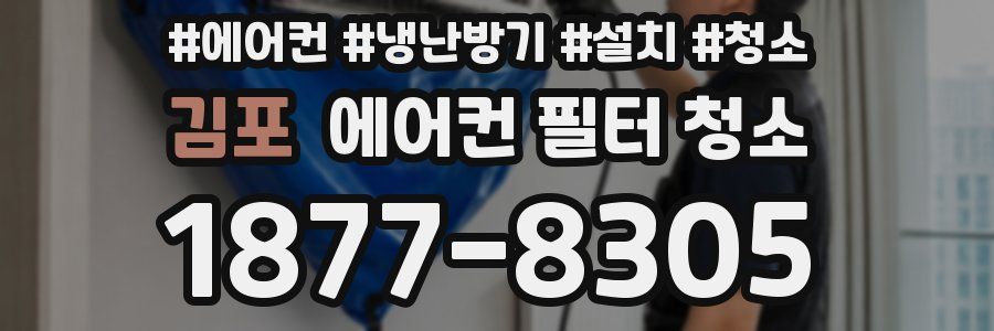 김포 에어컨 필터 청소