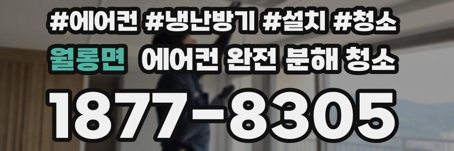 월롱면 에어컨 완전 분해 청소