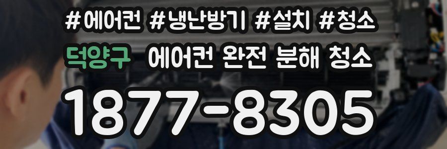 덕양구 에어컨 완전 분해 청소