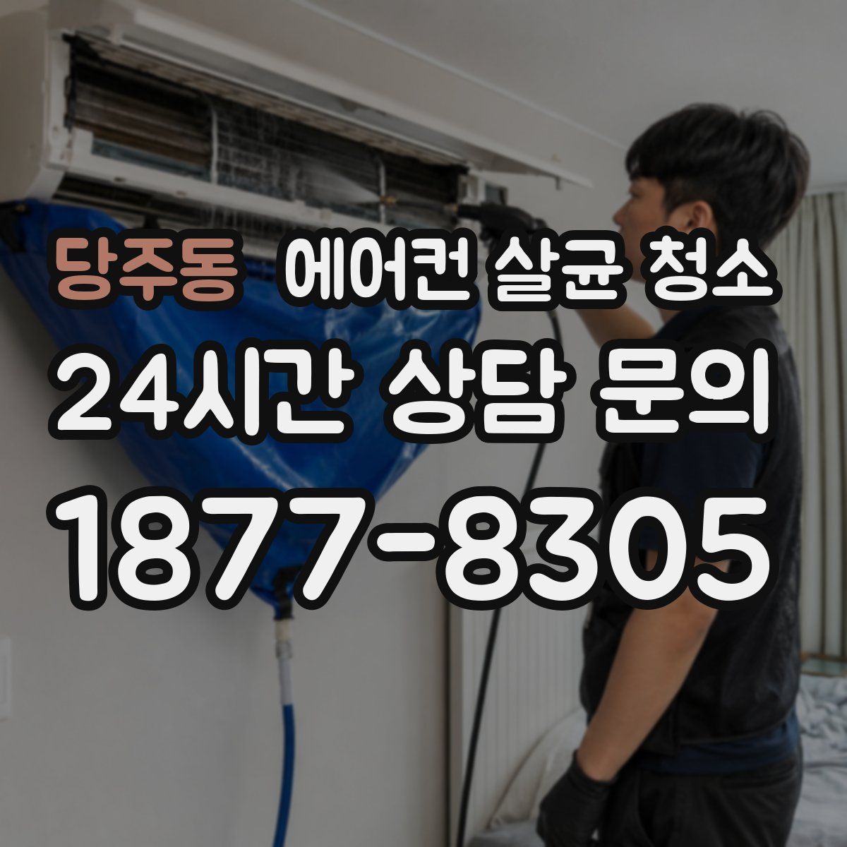 당주동 에어컨 살균 청소