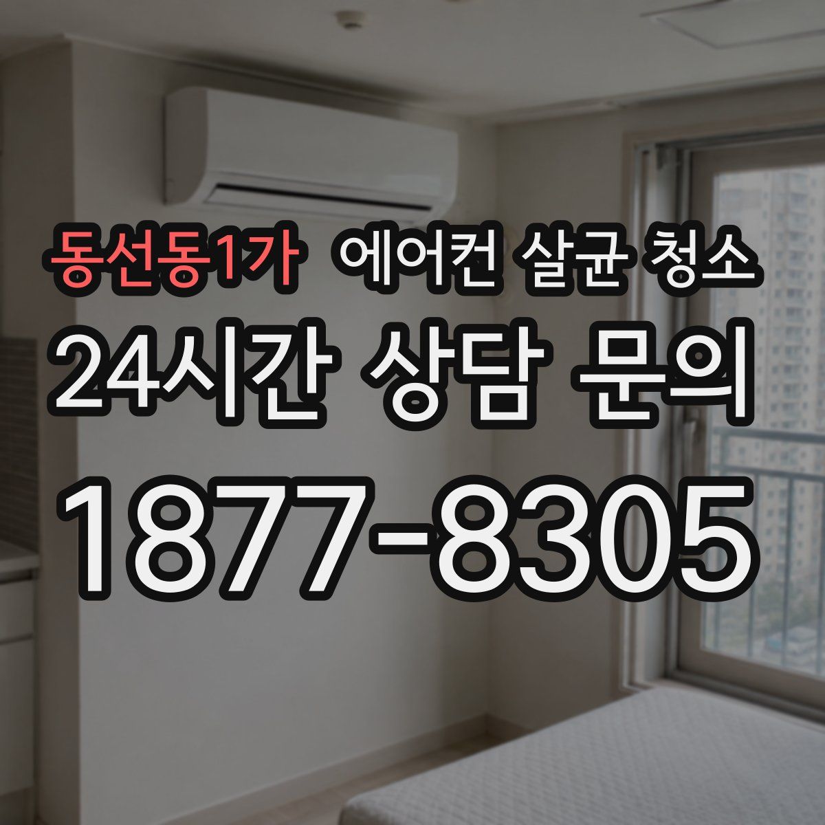 동선동1가 에어컨 살균 청소