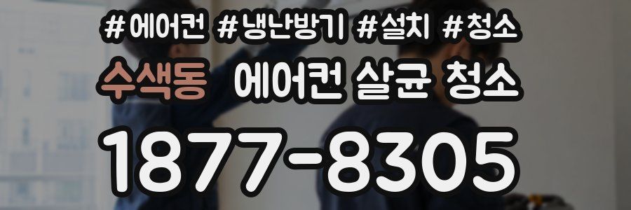 수색동 에어컨 살균 청소