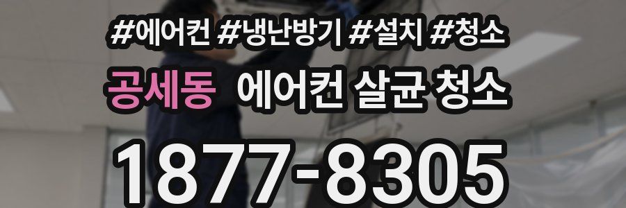 공세동 에어컨 살균 청소