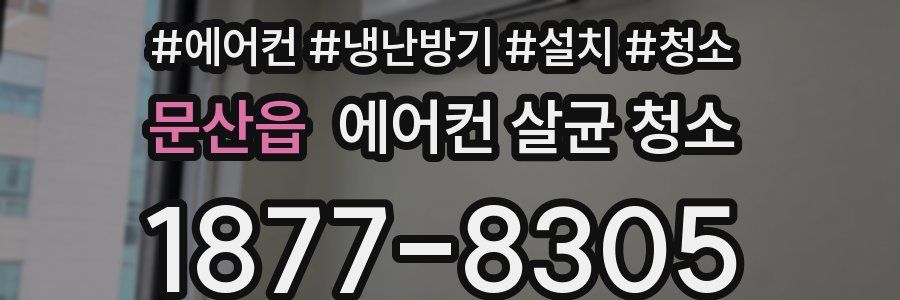 문산읍 에어컨 살균 청소
