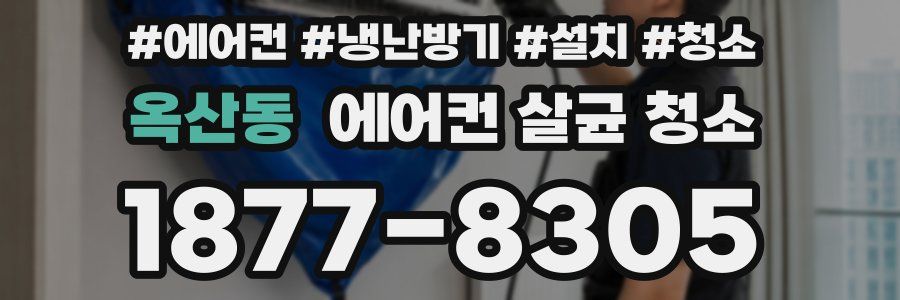 옥산동 에어컨 살균 청소