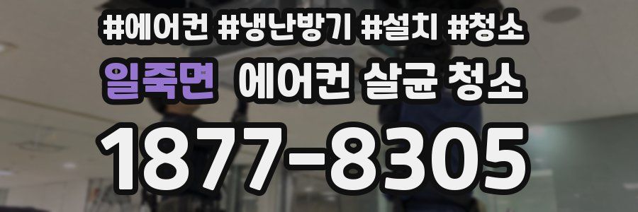 일죽면 에어컨 살균 청소