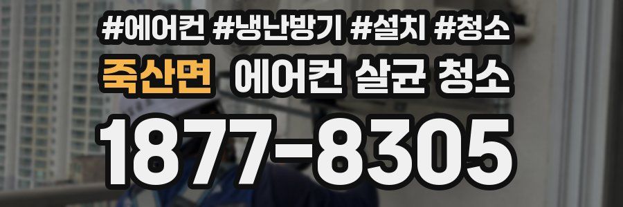 죽산면 에어컨 살균 청소