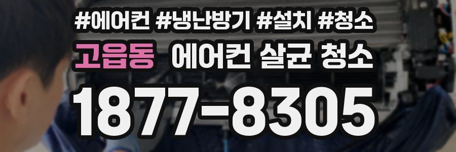 고읍동 에어컨 살균 청소