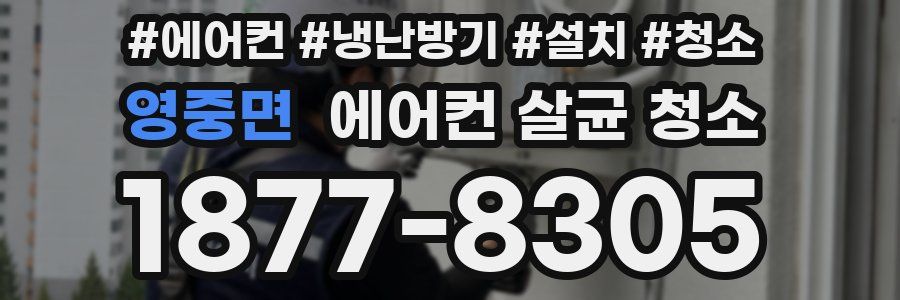 영중면 에어컨 살균 청소