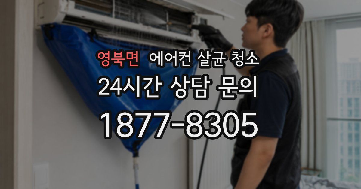 영북면 에어컨 살균 청소